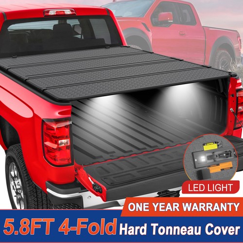 8ft fold hard bed tonneau - 4-fold,