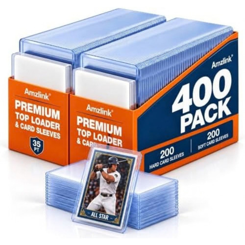 400 trading card sleeves - trading,